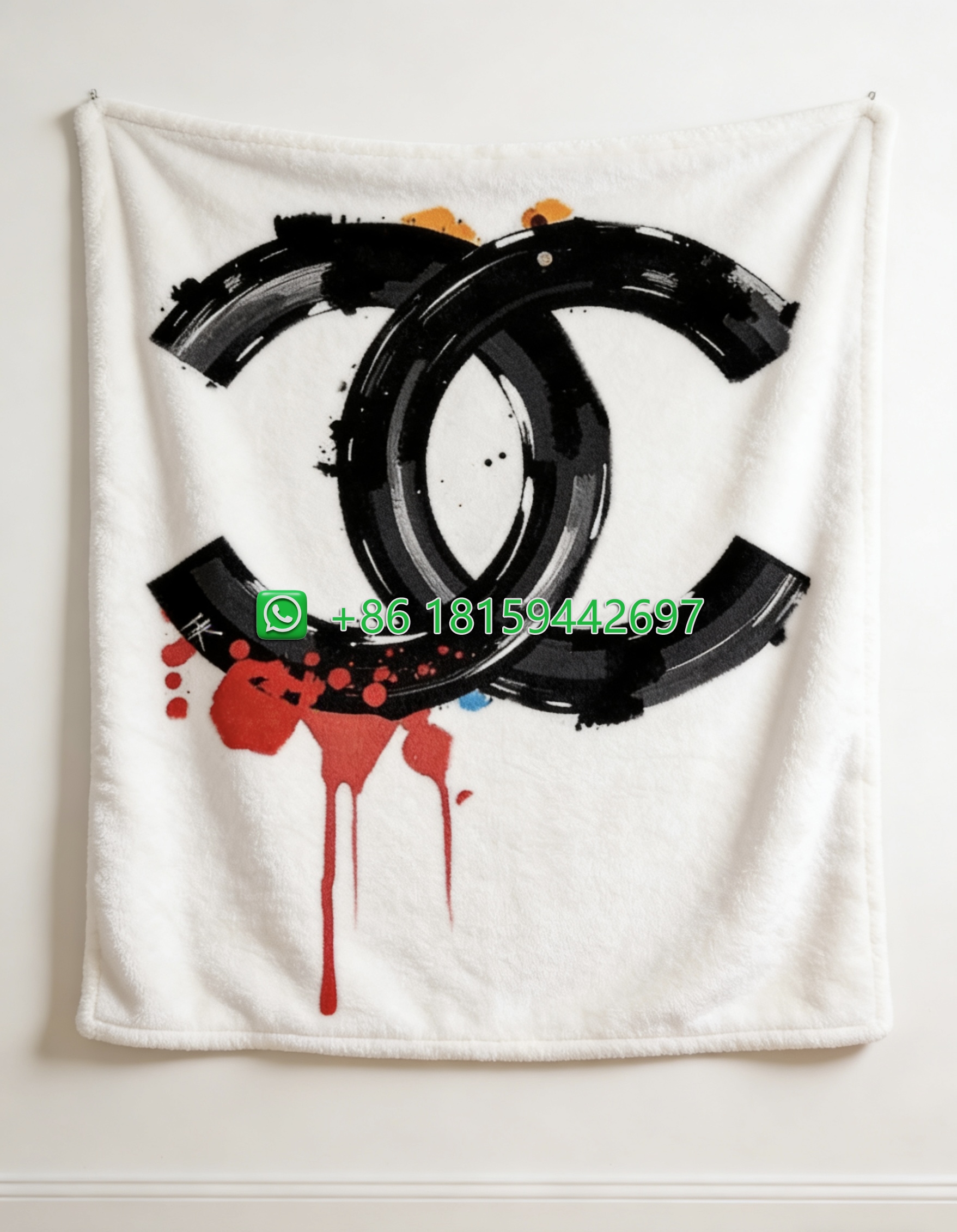 Chanel Throw Blankets